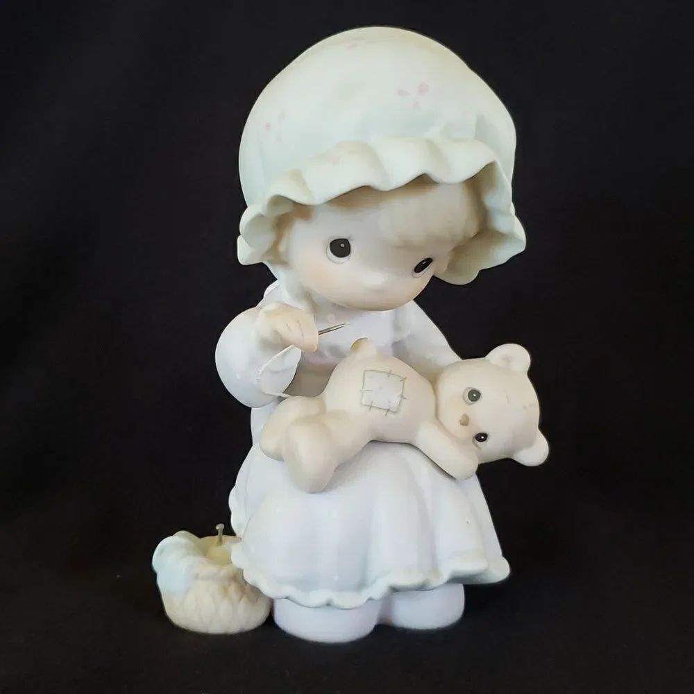 Vintage 1990 Precious Moments “You Are a Blessing to Me” Porcelain Figurine